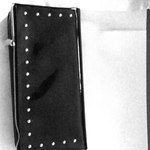 NIB Estée Lauder black evening bag